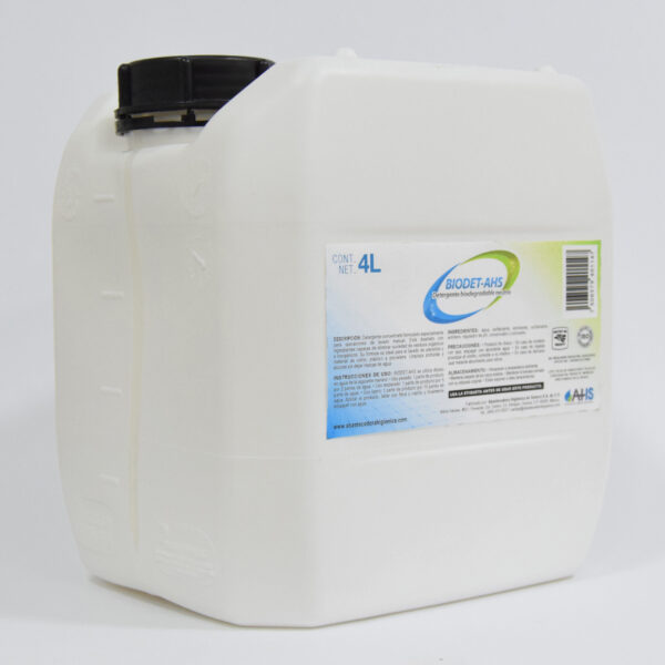 Detergente Biodegradable Neutro – Biodet AHS – Grupo Yoemed