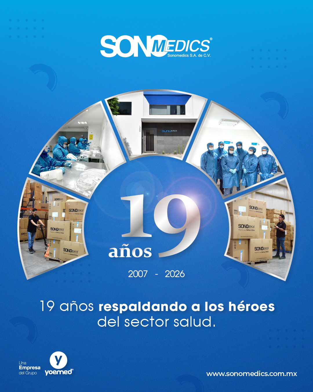 Aniversario 19 Sonomedics